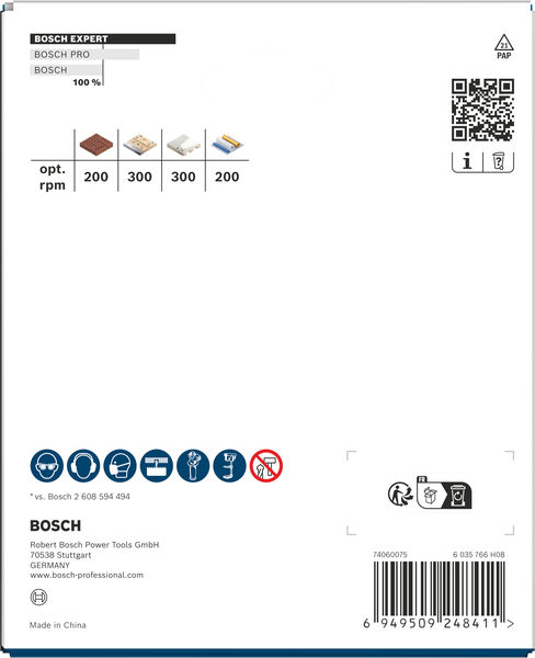 BOSCH EXPERT Construction Material Power Change Plus Lochsäge, 111 x 60 mm