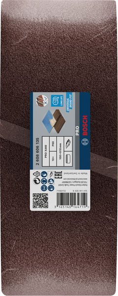 BOSCH PRO X440 Schleifband, 100 x 610 mm, 60, 10-tlg.