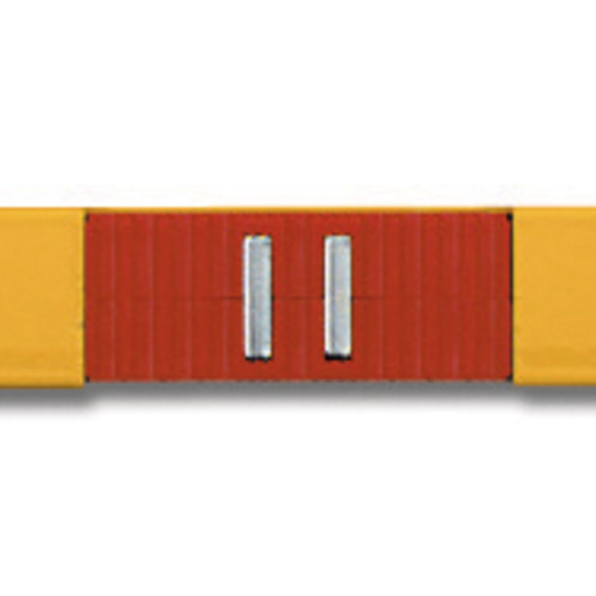STABILA Magnet-Wasserwaage Type 70 M, 50 cm, leichtes Alu-Profil, starkes Seltenerd-Magnetsystem, 1 Horizontal-Libelle, 1 Vertikal-Libelle, Made in Germany