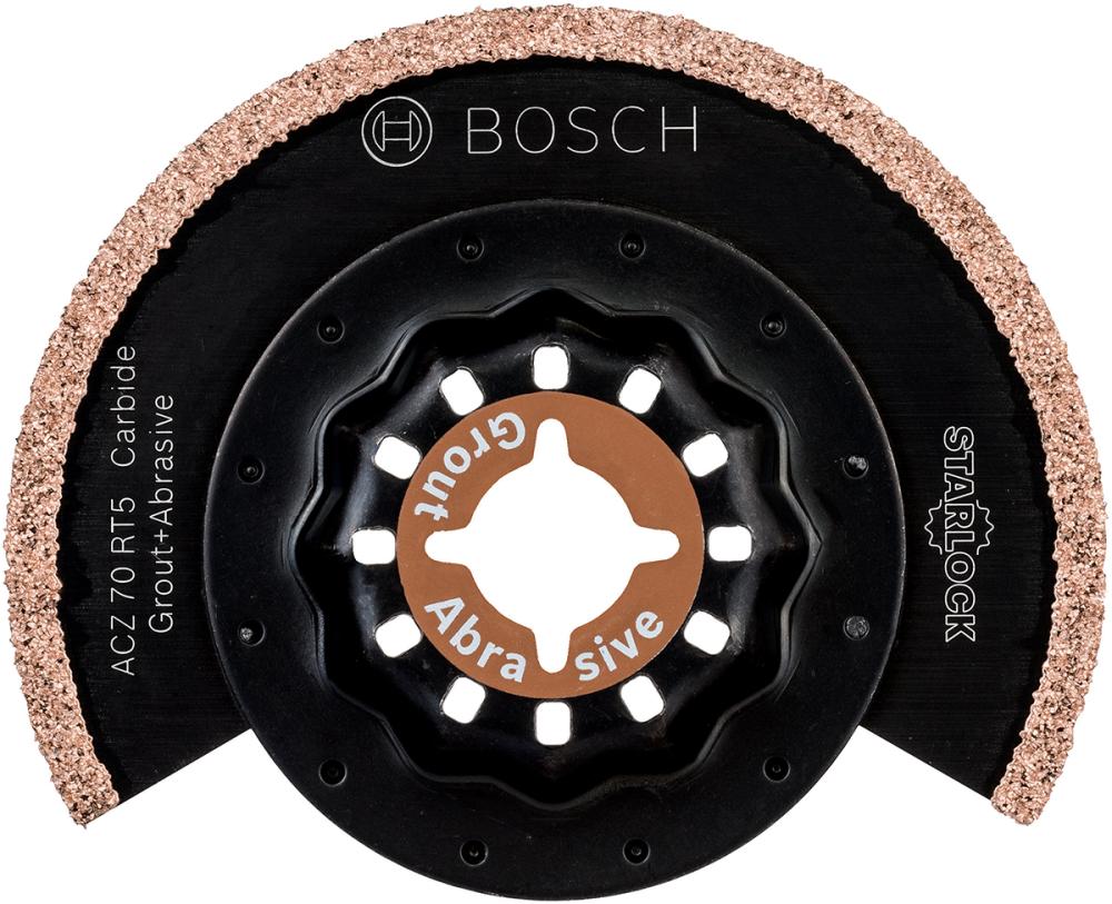BOSCH Carbide-RIFF Schmalschnitt-Segmentsägeblatt ACZ 70 RT5, 70 mm, 1er-Pack BOSCH Carbide-RIFF Schmalschnitt-Segmentsägeblatt ACZ 70 RT5, 70 mm, 1er-Pack