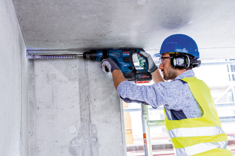 BOSCH Akku-Bohrhammer BITURBO mit SDS max GBH 18V-36 C, 2 x Akku ProCORE18V 5.5Ah BOSCH Akku-Bohrhammer BITURBO mit SDS max GBH 18V-36 C, 2 x Akku ProCORE18V 5.5Ah