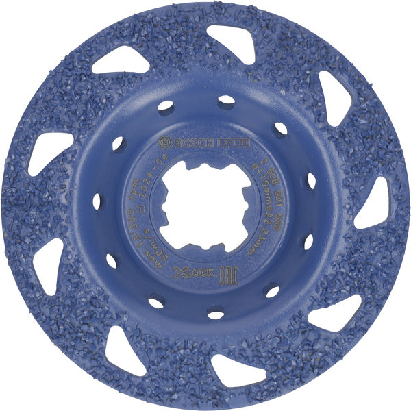 BOSCH EXPERT Multi Material Carbide-Topfscheibe med., schräg, X-LOCK, 115 mm, 22,23 mm BOSCH EXPERT Multi Material Carbide-Topfscheibe med., schräg, X-LOCK, 115 mm, 22,23 mm