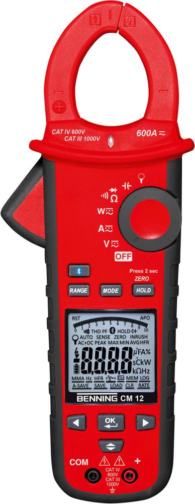BENNING Digital-Stromzangen- Multimeter CM 12 Benning BENNING Digital-Stromzangen- Multimeter CM 12 Benning