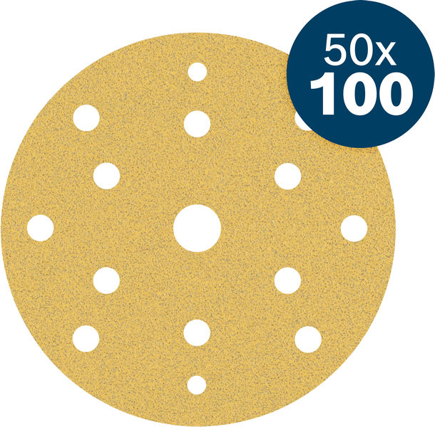 BOSCH EXPERT C470 Schleifpapier, 150 mm, K100, 50 Stk