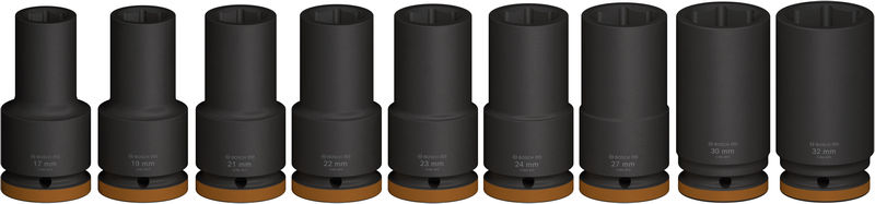 BOSCH PRO Impact Steckschlüsselsatz Set, 3/4", tief, 9-tlg. BOSCH PRO Impact Steckschlüsselsatz Set, 3/4", tief, 9-tlg.