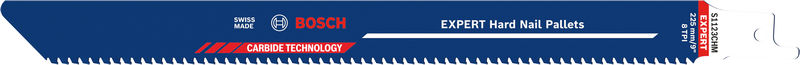 BOSCH EXPERT Hard Nail Pallets S1123CHM Säbelsägeblatt, 10-tlg.