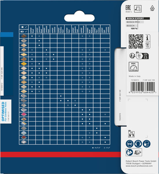 BOSCH EXPERT Aluminium Kreissägeblatt, 120x20 mm, Z42