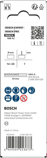 BOSCH Aufsteckhalter und Zentrierbohrer für Lochsäge, 14-30 x 44 mm BOSCH Aufsteckhalter und Zentrierbohrer für Lochsäge, 14-30 x 44 mm
