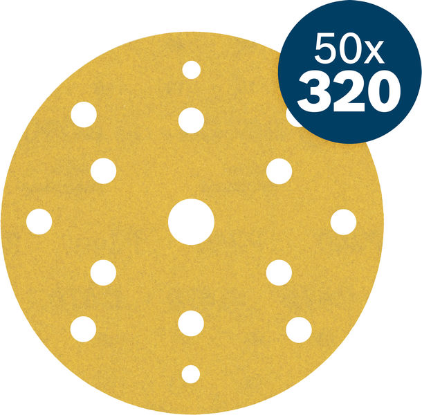 BOSCH EXPERT C470 Schleifpapier, 150 mm, K320, 50 Stk