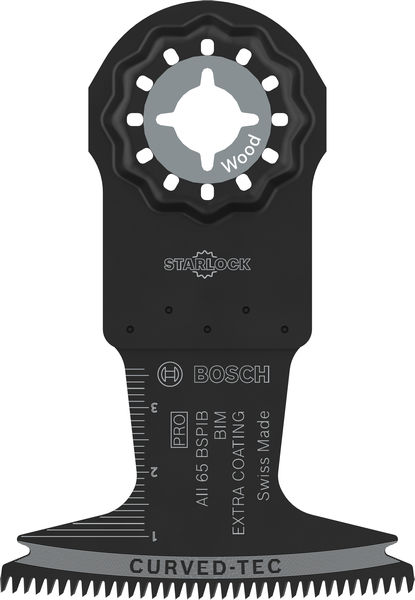 BOSCH PRO AII 65 BSPIB Blatt für Multifunktionswerkzeuge, 65 x 40 mm, 5-tlg.