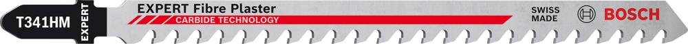 BOSCH EXPERT ‘Fiber Plaster’ T 341 HM Stichsägeblatt, 3 Stück BOSCH EXPERT ‘Fiber Plaster’ T 341 HM Stichsägeblatt, 3 Stück