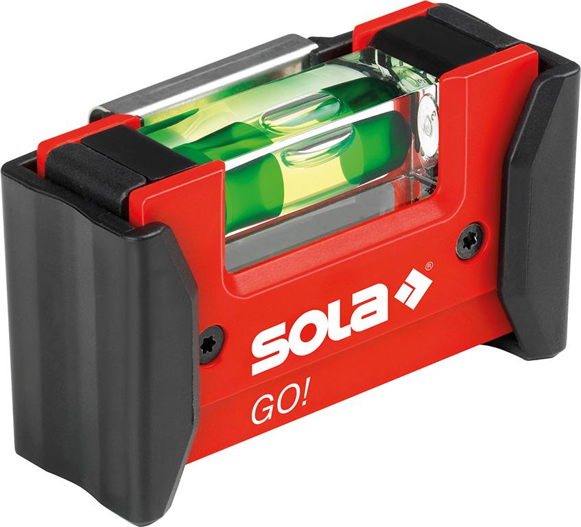 SOLA Mini-Wasserwaage Go Clip 7,5cm Sola