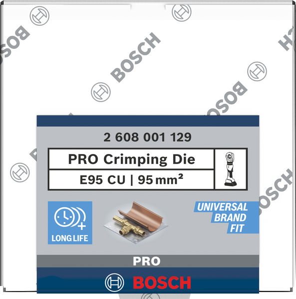 BOSCH PRO Presseinsatz, E95 CU, 95 mm², Kupfere BOSCH PRO Presseinsatz, E95 CU, 95 mm², Kupfere