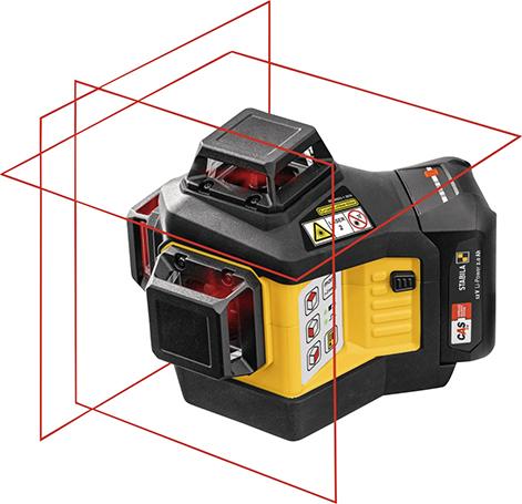 STABILA Multilinien-Laser LAX 600, 12-V-System, 7-teiliges Set, mit Akku und Ladegerät (EU) STABILA Multilinien-Laser LAX 600, 12-V-System, 7-teiliges Set, mit Akku und Ladegerät (EU)