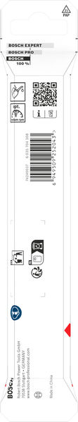 BOSCH Metal HSS Spiralbohrer, 9,5 x 81 x 125 mm, HEX 1/4“ Schaft