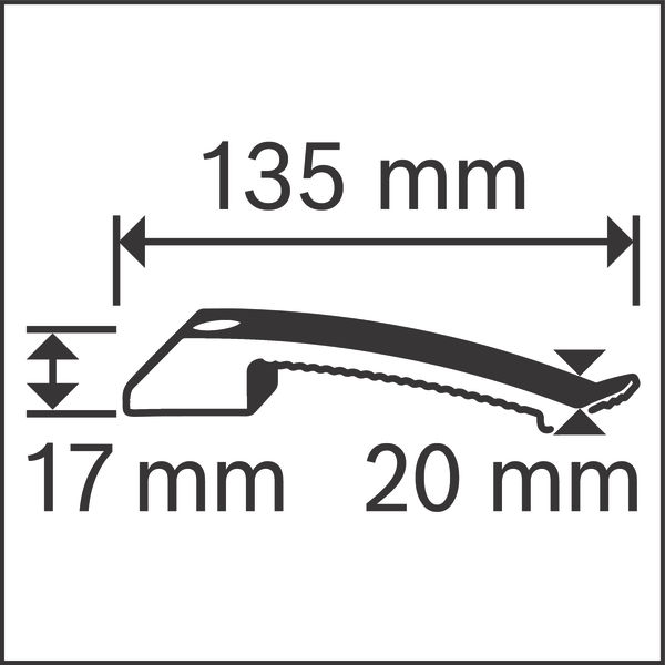 BOSCH PRO EPB Kabelbügel, 8 Kabel NYM 3x1,5 mm²