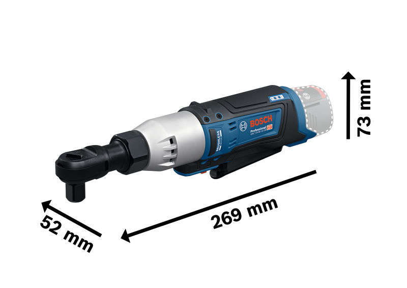 BOSCH Akku-Ratschenschrauber GRC 12V-60 1/2 SN