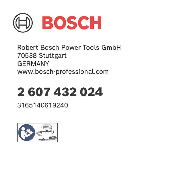 BOSCH Faltenfilter