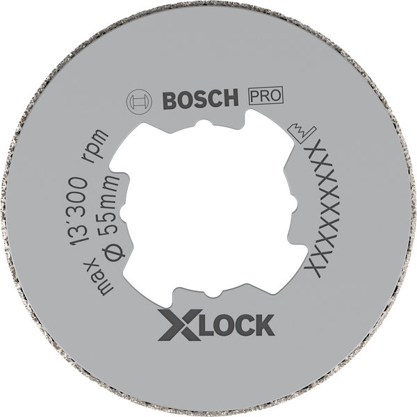 BOSCH PRO Ceramic dry Trockenbohrkrone, 55 x 35 mm, X-Lock