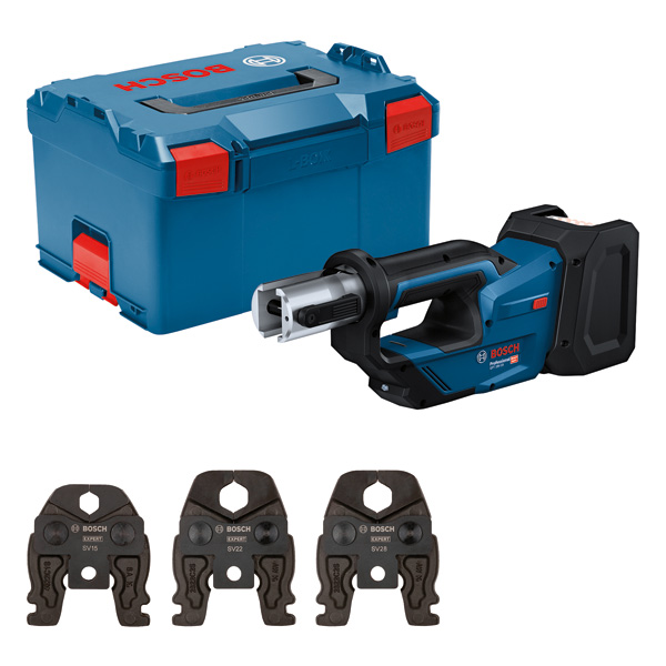 BOSCH Akku-Presswerkzeug GPT 18V-19, L-BOXX 238, Kit SV BOSCH Akku-Presswerkzeug GPT 18V-19, L-BOXX 238, Kit SV