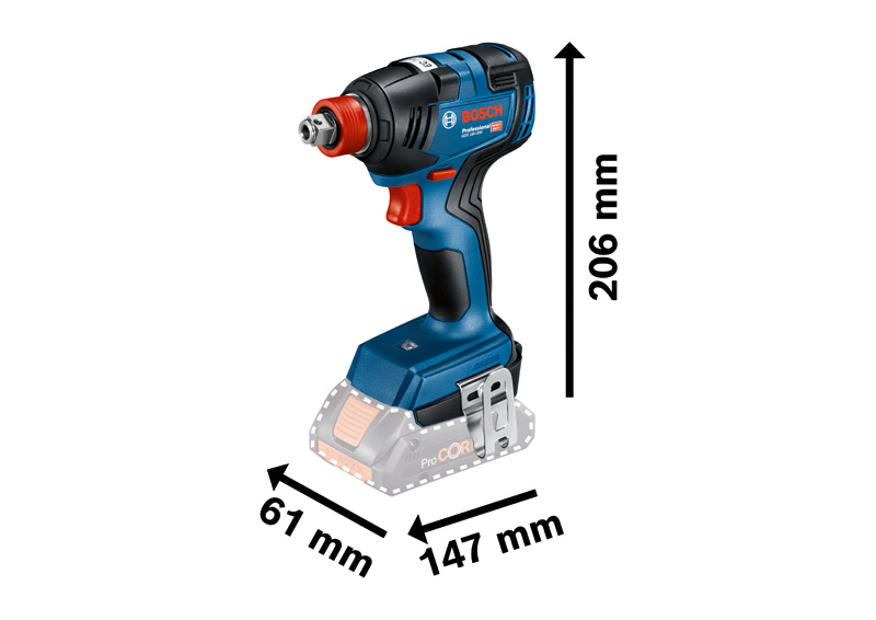 BOSCH Akku-Drehschlagschrauber GDX 18V-200