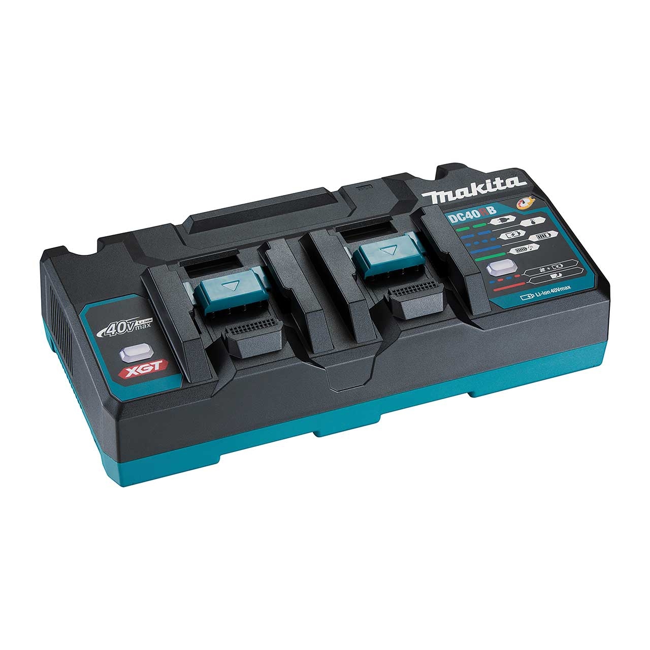 MAKITA Doppel-Schnellladegerät DC40RB XGT 40V max. MAKITA Doppel-Schnellladegerät DC40RB XGT 40V max.