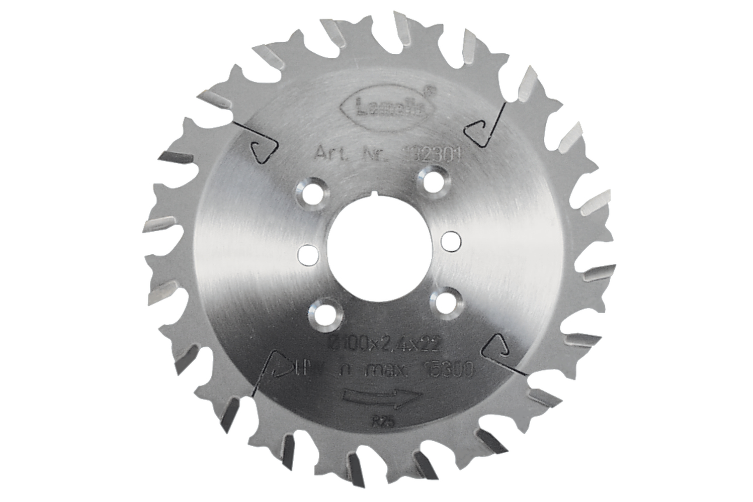 LAMELLO Sägeblatt für Patchmaker, Variocut, HW, Ø100x2,4xØ22 mm, Z20, NL 4 LAMELLO Sägeblatt für Patchmaker, Variocut, HW, Ø100x2,4xØ22 mm, Z20, NL 4