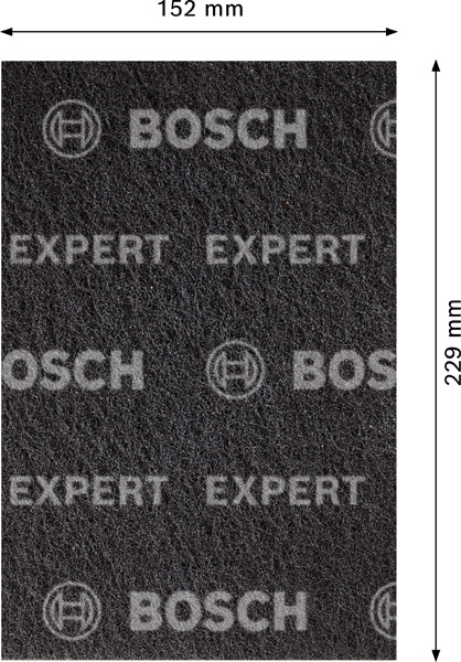 BOSCH EXPERT N880 Vliespad, 152x229mm, Extra Cut S