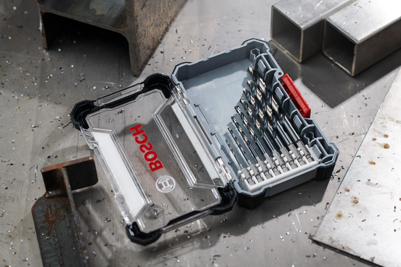 BOSCH PRO Metal HSS-G Impact Spiralbohrer Set, 8-tlg., in Box BOSCH PRO Metal HSS-G Impact Spiralbohrer Set, 8-tlg., in Box
