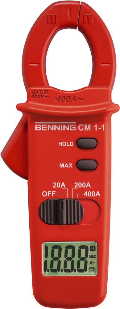 BENNING Digital-Stromzangen- Multimeter CM 1-1 Benning