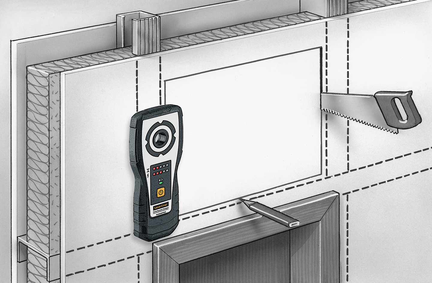 LASERLINER CenterScanner Compact