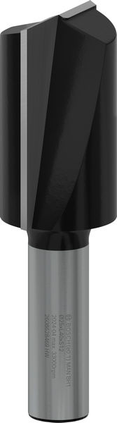 BOSCH PRO Nutfräser, zweischneidig, Ø 25 x L 40, Schaft 12 mm BOSCH PRO Nutfräser, zweischneidig, Ø 25 x L 40, Schaft 12 mm