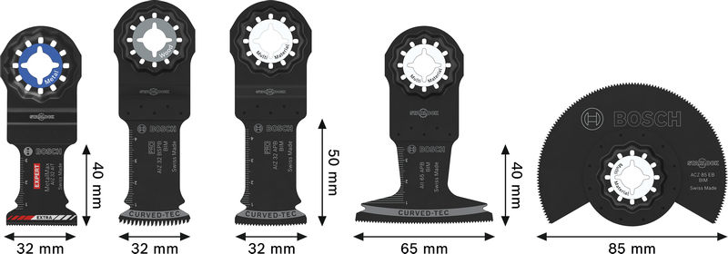 BOSCH Schneid-Set, 5-tlg.