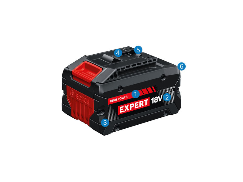 BOSCH Akkupack 4x EXBA18V-55