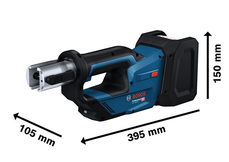 BOSCH Akku-Presswerkzeug GPT 18V-19, L-BOXX 238, Kit M
