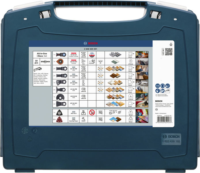 BOSCH All-in-One i-Boxx-Set, 33-tlg.
