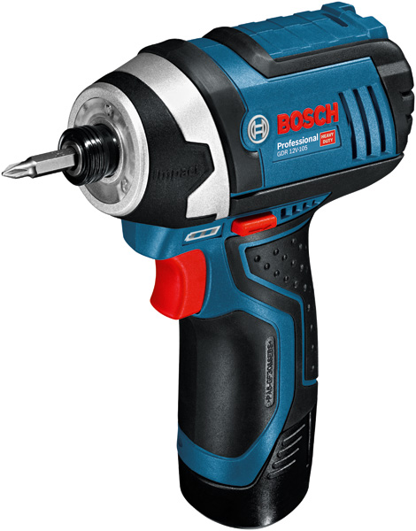 BOSCH Akku-Drehschlagschrauber GDR 12V-105, 2 x Akku GBA 12V 2.0Ah in L-BOXX BOSCH Akku-Drehschlagschrauber GDR 12V-105, 2 x Akku GBA 12V 2.0Ah in L-BOXX