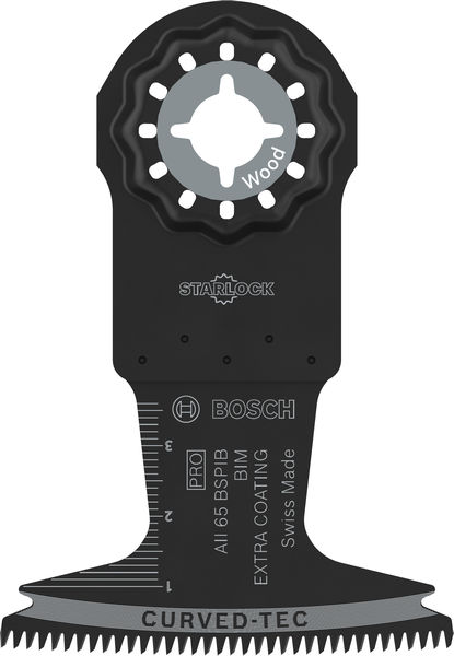 BOSCH PRO AII 65 BSPIB Blatt für Multifunktionswerkzeuge, 65 x 40 mm
