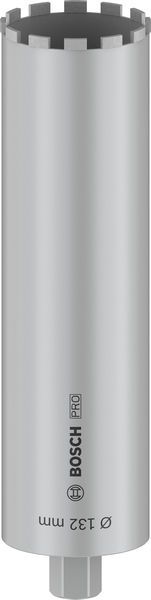BOSCH PRO Nassbohrkrone, 132 x 450 mm, G 1 1/4 Zoll UNC BOSCH PRO Nassbohrkrone, 132 x 450 mm, G 1 1/4 Zoll UNC