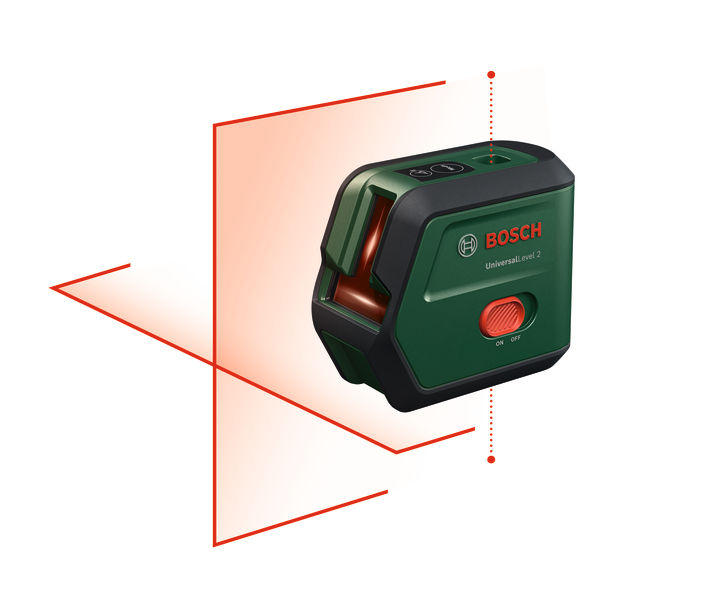 BOSCH Kreuzlinien-Laser UniversalLevel 2 BOSCH Kreuzlinien-Laser UniversalLevel 2