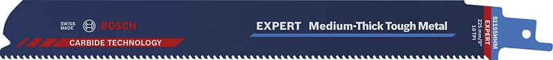 BOSCH EXPERT S1155HHM Medium-Thick Tough Metal Säbelsägeblatt, 10-tlg.
