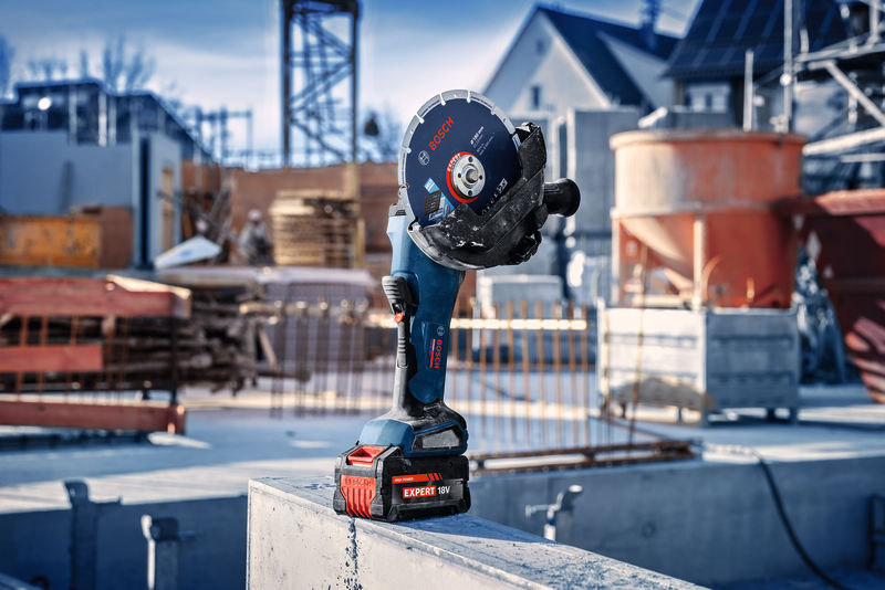BOSCH EXPERT Akku-Winkelschleifer EXWS18V-180P