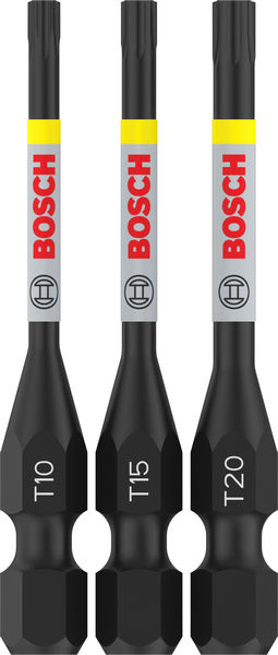 BOSCH PRO Torx Impact Bit Set, T10, T15, T20, 55 mm, 3-tlg. BOSCH PRO Torx Impact Bit Set, T10, T15, T20, 55 mm, 3-tlg.