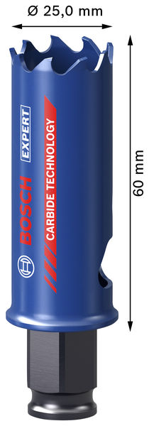 BOSCH EXPERT Multi Material Power Change Plus-Lochsäge, 25 x 60 mm