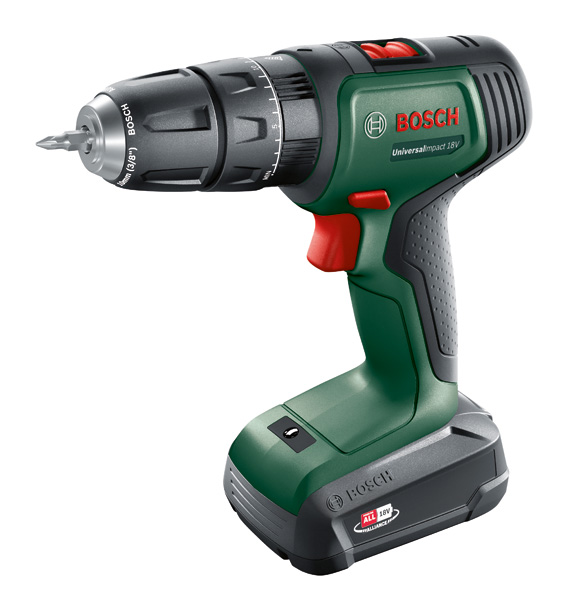 BOSCH Akku-Bohrschrauber UniversalImpact 18V, 1 x Akku PBA 18V 1.5Ah, Tragekoffer BOSCH Akku-Bohrschrauber UniversalImpact 18V, 1 x Akku PBA 18V 1.5Ah, Tragekoffer