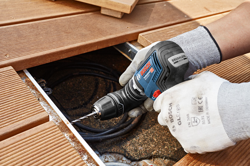 BOSCH Akku-Bohrschrauber GSR 12V-35 FC + GFA 12-H in L-BOXX