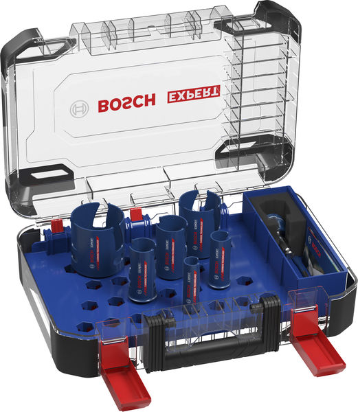 BOSCH EXPERT Construction Material Power Change Plus-Lochsägen-Set, 10-tlg.