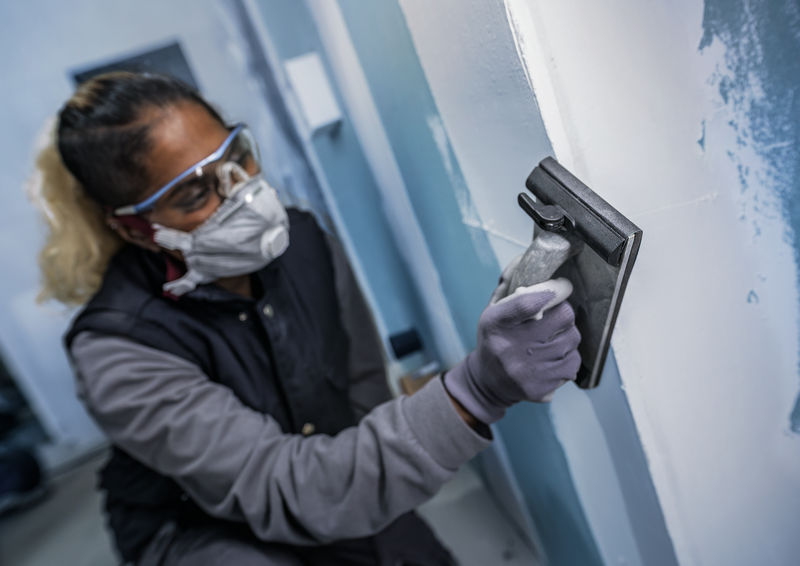 BOSCH PRO C355 Schleifrolle, 93 mm, 5 m, G180