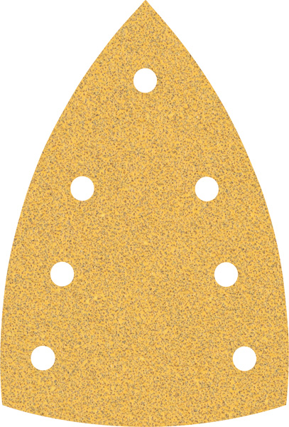 BOSCH EXPERT C470 Schleifblatt, 100x150mm, K60, 7 Löcher, 10-tlg.