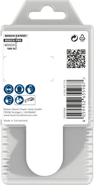 BOSCH PRO ACZ 100 BB Blatt für Multifunktionswerkzeuge, 100 mm, 10-tlg.